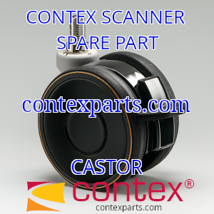 Castor w/o Brake for Scanner Bogie